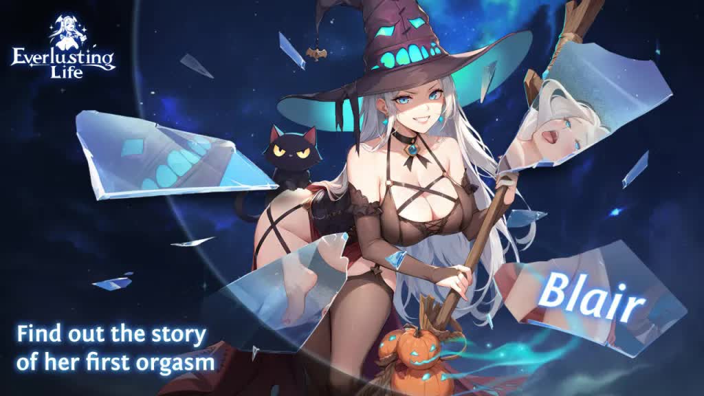 Everlusting Life heroine Blair in her character art